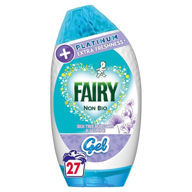 Fairy Platinum Non Bio Gel 27 Wash Silk Tree Blossom & Jasmine