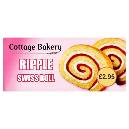 Cottage Ripple Swiss Roll PMP £2.95 400G