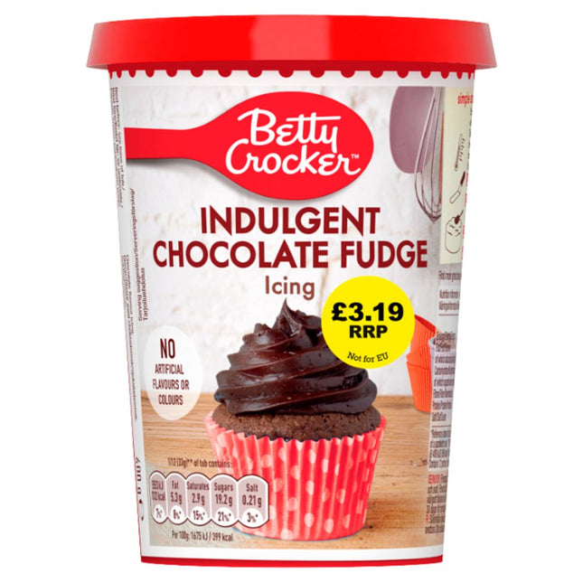 Betty Crocker Icing Choc Fudge 4x400G £3.19 PMP