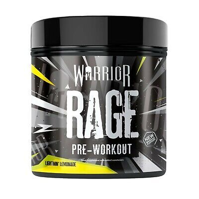 Warrior RAGE Pre-Workout Lioghting Lemonade 45 Serves / 392g