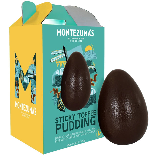 Montezumas Sticky Toffee Pudding DARK CHOCOLATE (vegan) 150g
