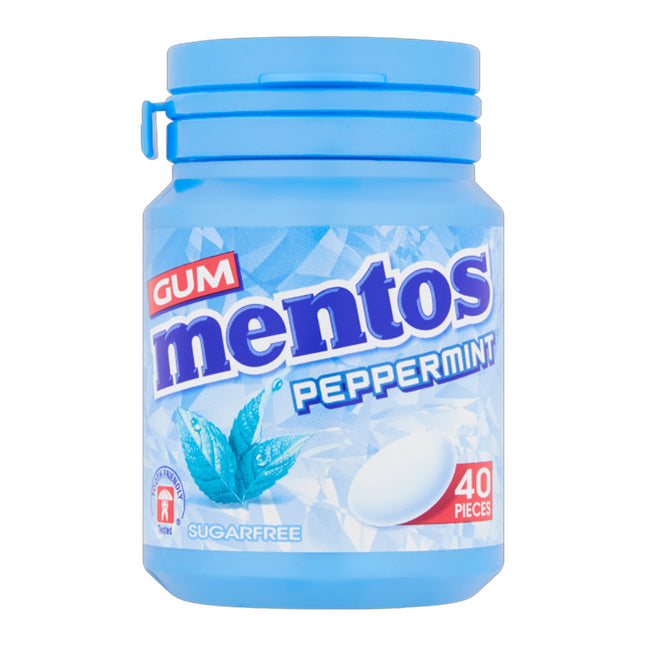 Mentos Peppermint Bottle 40 Pieces