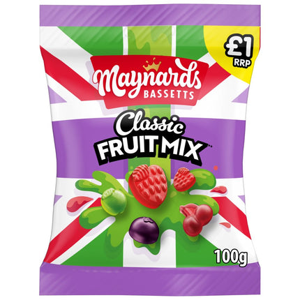 Maynards Bassetts Classic Fruit Mix PMP £1.00 130g