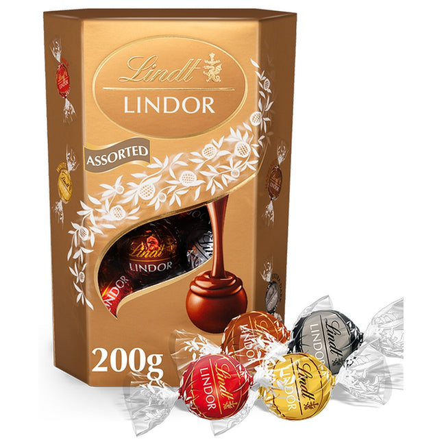 Lindt Lindor Assorted Cornet 200G