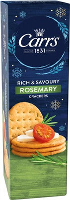 Carrs Rosemary Crackers 141G