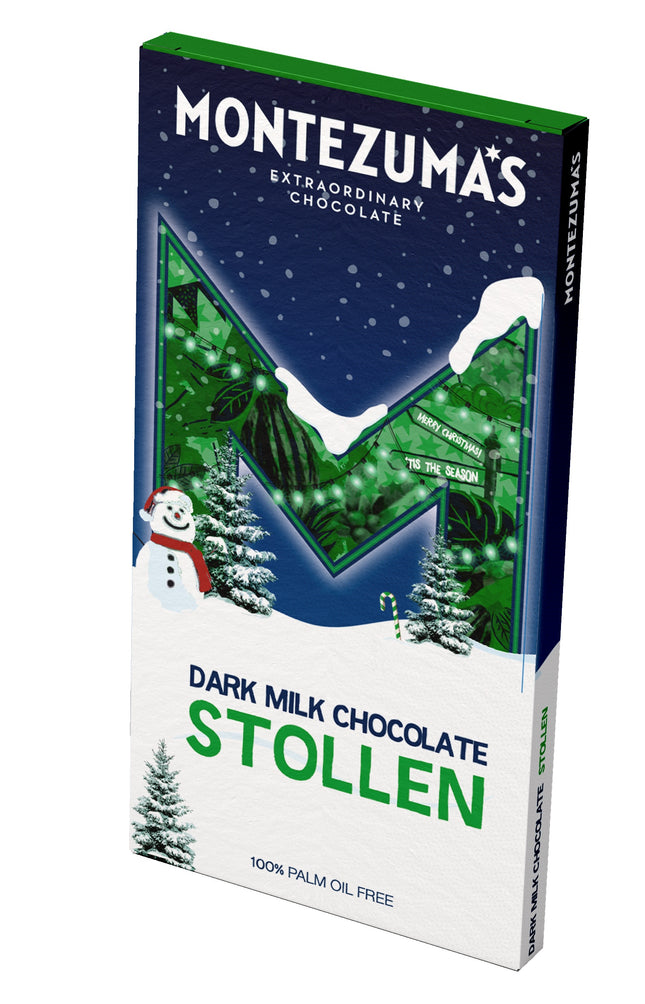 Montezumas Dark Milk Chocolate Stollen 90g