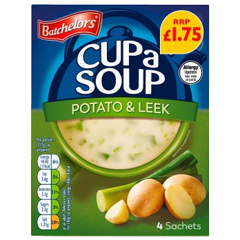 Batchelors Potato & Leek CAS PMP £1.75 107g