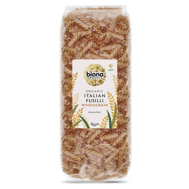 Biona Organic Whole Fusilli1kg