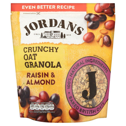 Jordans COG Raisin & Almond 750g