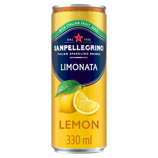 San Pellegrino Italian Sparkling Classic Can Limonata 33cl