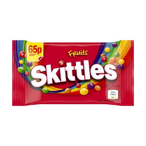Skittles Fruit £0.65 PMP 45g