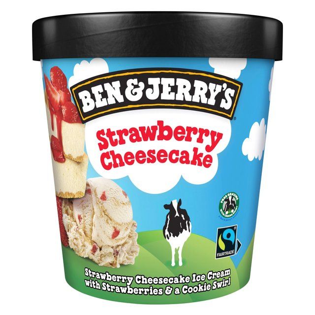 Ben & Jerrys Strawberry Cheesecake 465ml