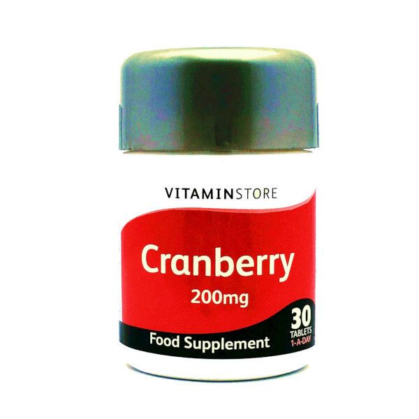 Vitamin Store Cranberry 200Mg Tablets 30s