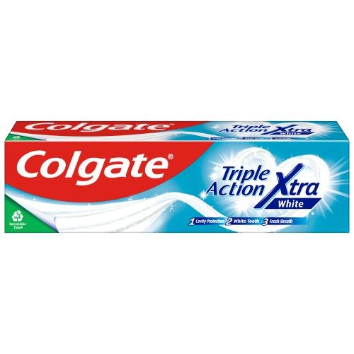 Colgate Toothpaste Triple Action Xtra White 75ml