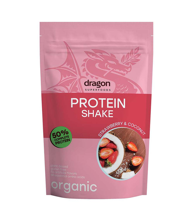 Dragon Superfoods Protein Shake With Strawberry And Coconut 30G