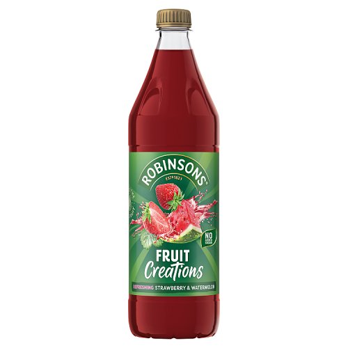 Robinsons Creations Strawberry & Watermelon PET 1L