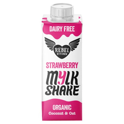 Rebel Kitchen Organic Mylk Shake Strawberry 250ml