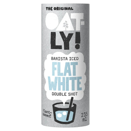 Oatly Oat Drink Barista Iced Flat White 235ml