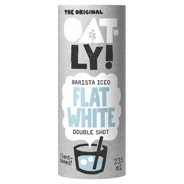 Oatly Oat Drink Barista Iced Flat White 235ml