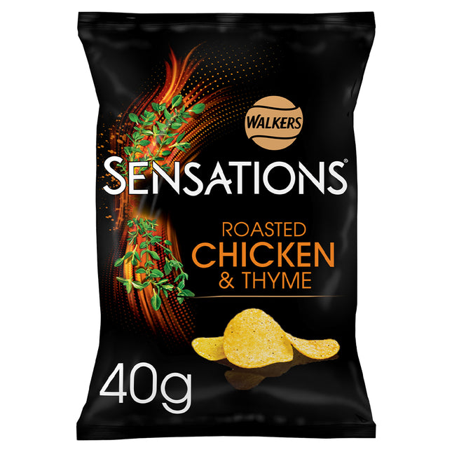 Walkers Sensations Roast Chicken and Thyme 40g