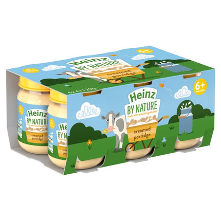 Heinz Crmd Porridge x6pk Jar(4x6) 120gm
