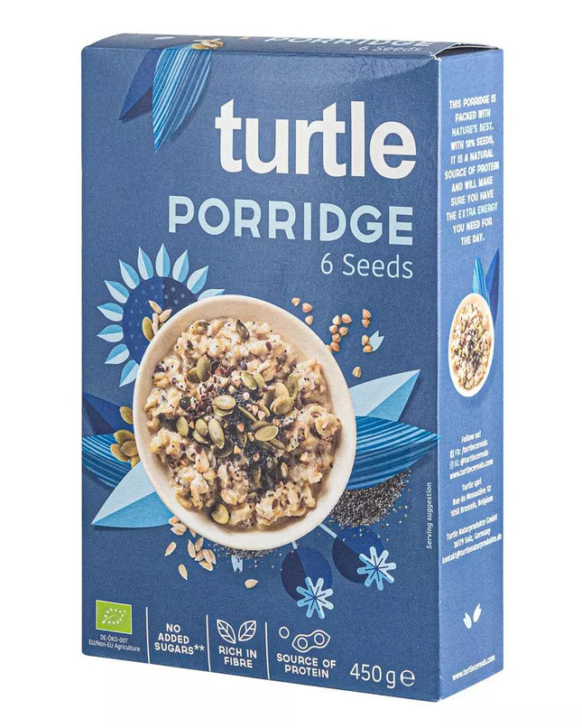 Turtle Porridge Bio 6 Seeds 450g