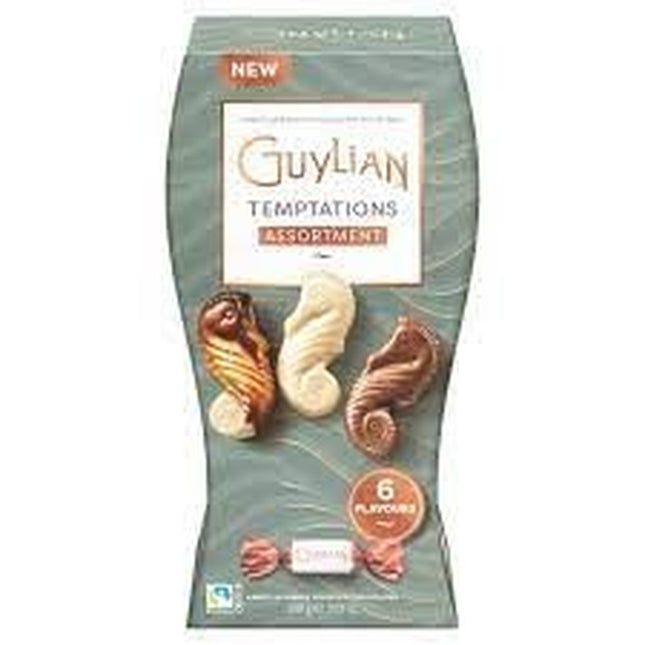 Guylian Temptations twist wrapped mixed flavour seahorses 200g