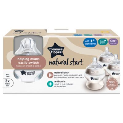 Tommee Tippee Natural Start 3X 150ml Bottles