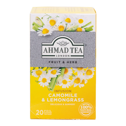 Ahmad Tea Camomile & Lemongrass 20x1.5g