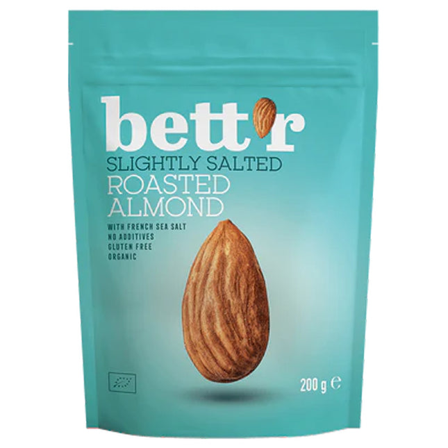 Bett'r Roasted Salted Almonds 200G