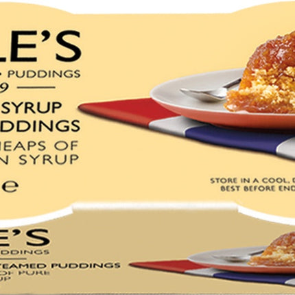 Cole's Golden Syrup Steamed Pudding Twin Pack 110g