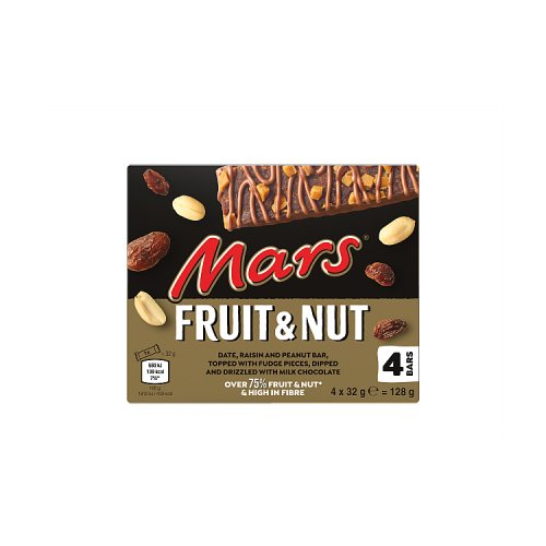 Mars Fruit & Nut NHFSS 4 Pack 10x4x32g 128g