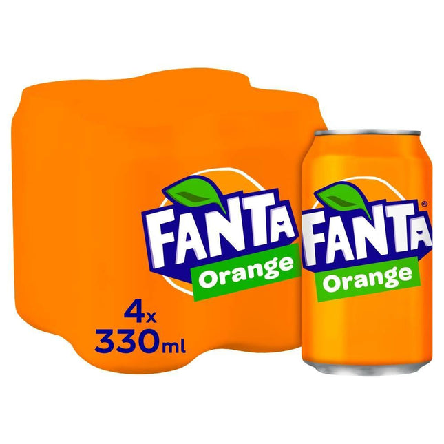 Fanta Orange 4pk 330ml