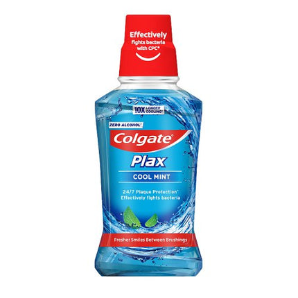 Colgate Mouth Rinse Plax 250ml Cool Blue