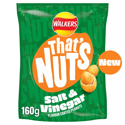 That's Nuts Walkers Salt & Vinegar 160g