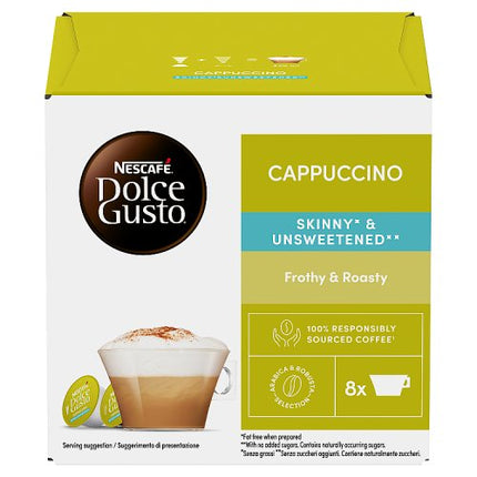 Nescafe Dolce Gusto Cappuccino Skinny 16 Capsules 161.6g