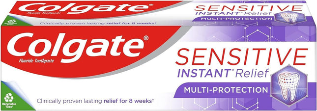 Colgate Toothpaste Sensitive Instant Relief Multi Protection 75ml