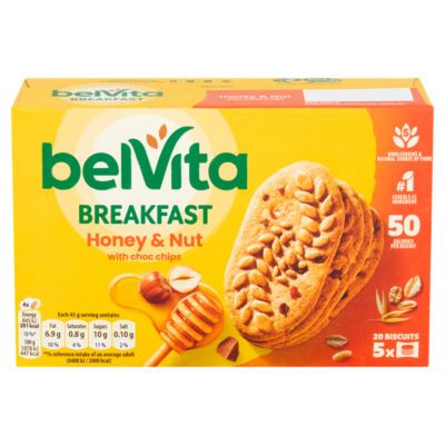 Belvita Breakfast Biscuit Honey Nut 225g