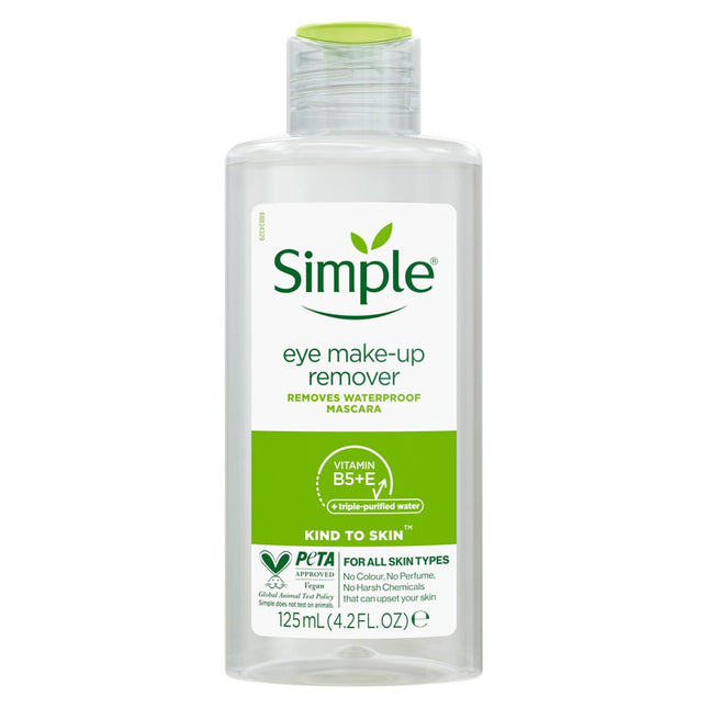 Simple KTS 125ml Eye Makeup Remover