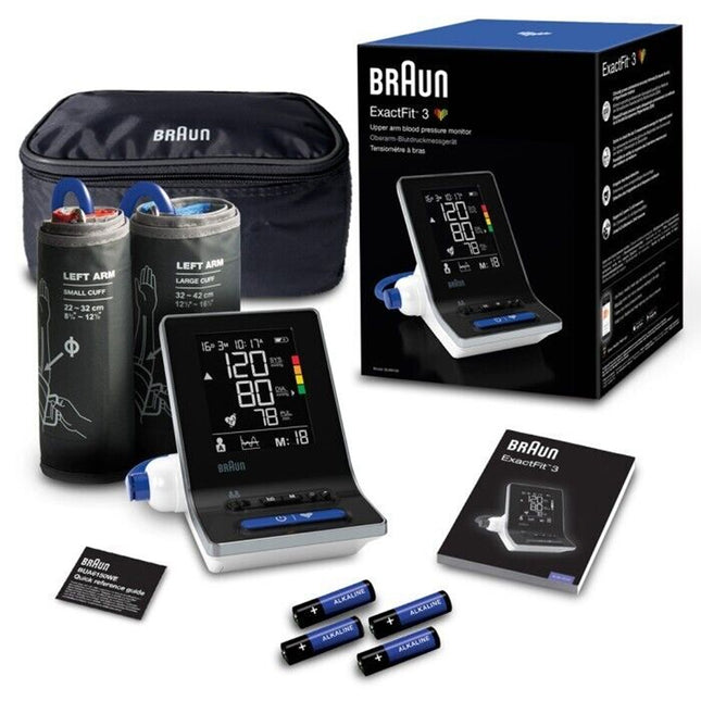 Braun Exact Fit 3 Blood Ld Pressure Monitor 1's