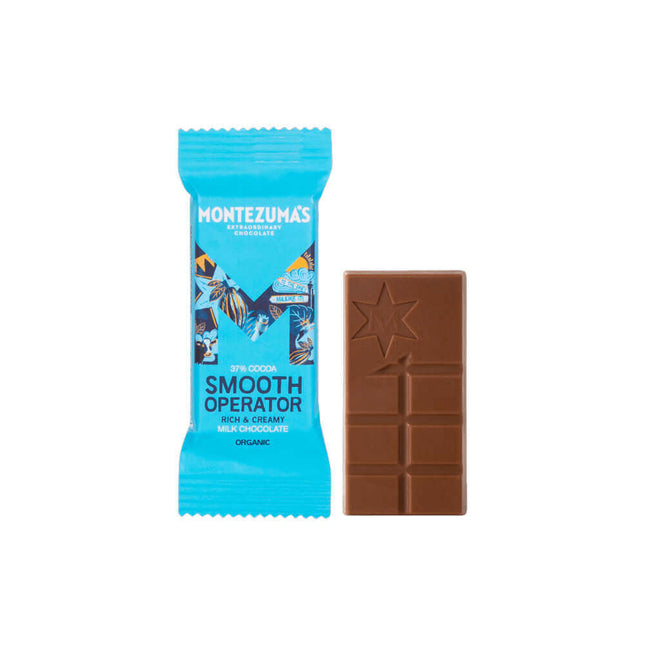 Montezumas Smooth Operator Milk 37% Bars 25g