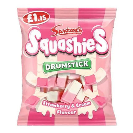 Swizzels Squashies Strawberry & Cream PMP £1.15 120g