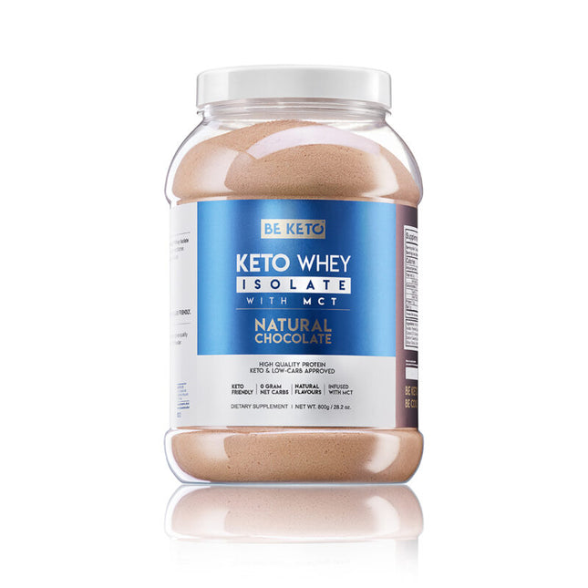 BeKeto Keto Whey Chocolate + MCT 800g