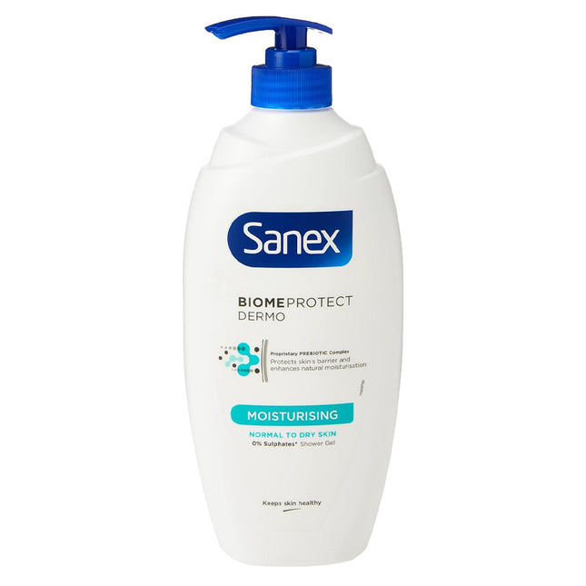 Sanex Shower Gel 720ml Dermo Moist MB with Pump