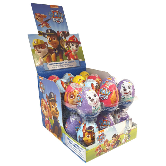 Paw Patrol Milk Chocolate Surprise Eggs 20g