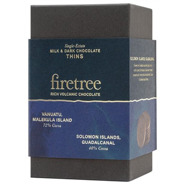 Firetree Milk & Dark Chocolate Thins, 150g x 8