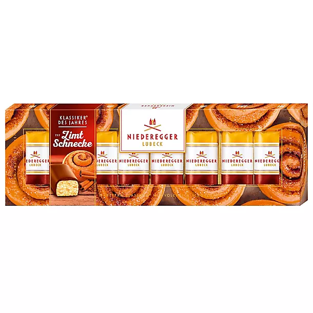 Niederegger Classic Of The Year Milk Chocolate Covered Marzipan Mini Loaves With A Cinnamon Roll Fla