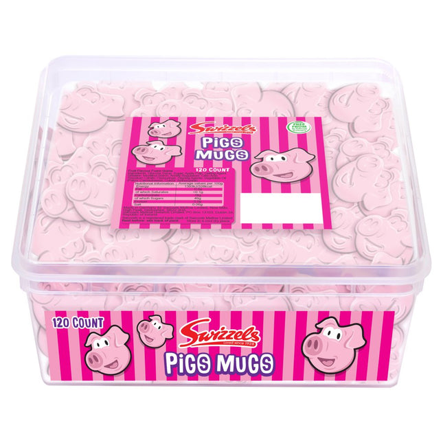 Swizzels Pig's Mugs 120Ct