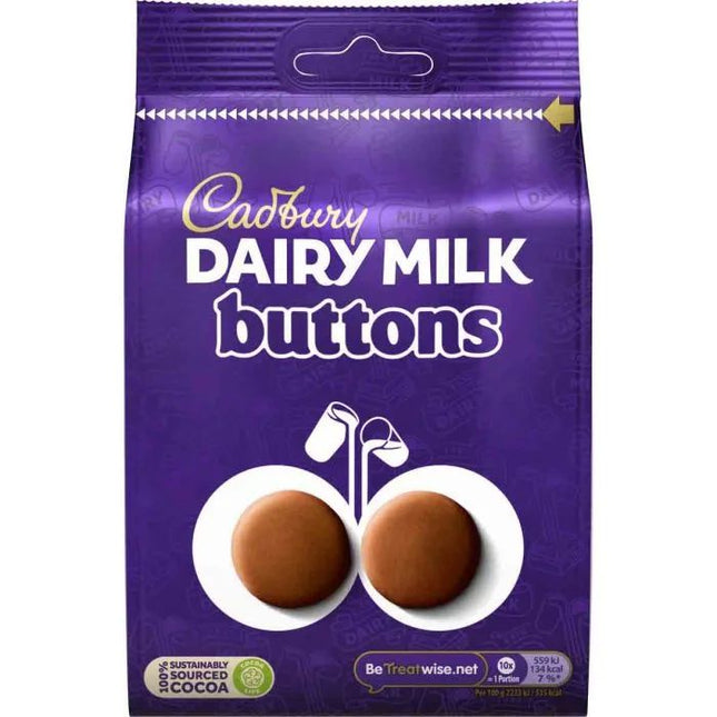 Cadbury Dairy Milk Giant Buttons 100g