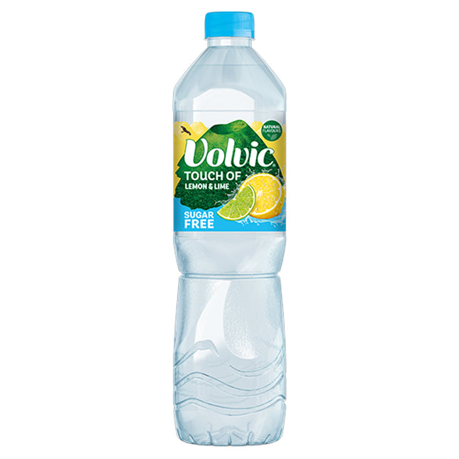 Volvic Touch of Fruit Sugar Free Lemon and Lime 1.5L